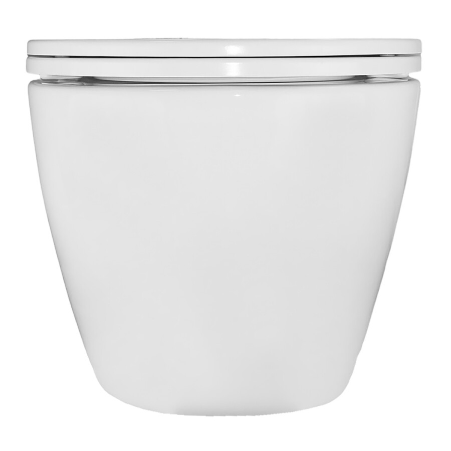 Унитаз подвесной Azario Gloria 360х490х360 безободковый слив TORNADO быстросъемное микролифт AZ-2003Т