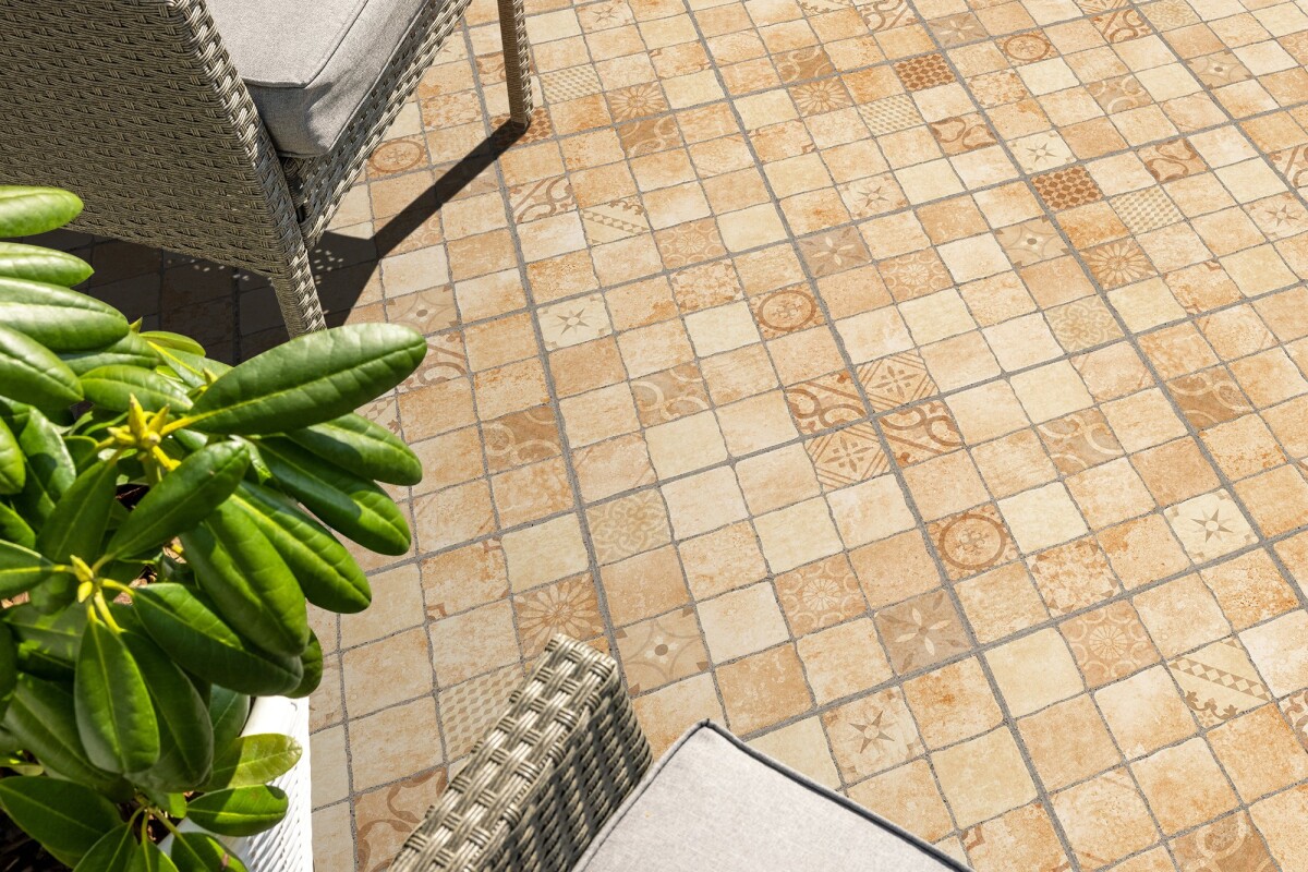 GT148VGNG Плитка грес глаз. Roxy BL Беж. 29,3*29,3 _мозаика_ 1 62,4
