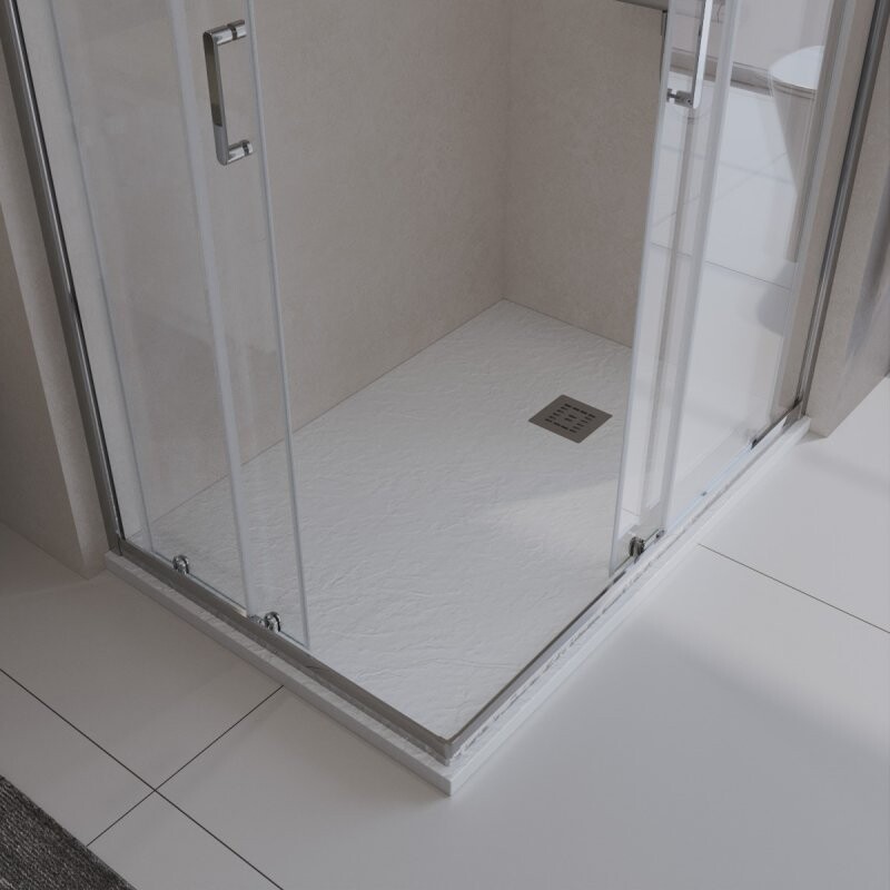 Поддон из искусственного мрамора Belbagno TRAY-MR-UNO-AH-120/90-35-W-CR