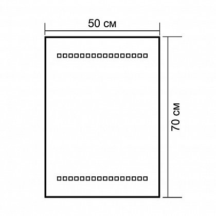 Зеркальное полотно Aquanet LED-04 50*70 00180761