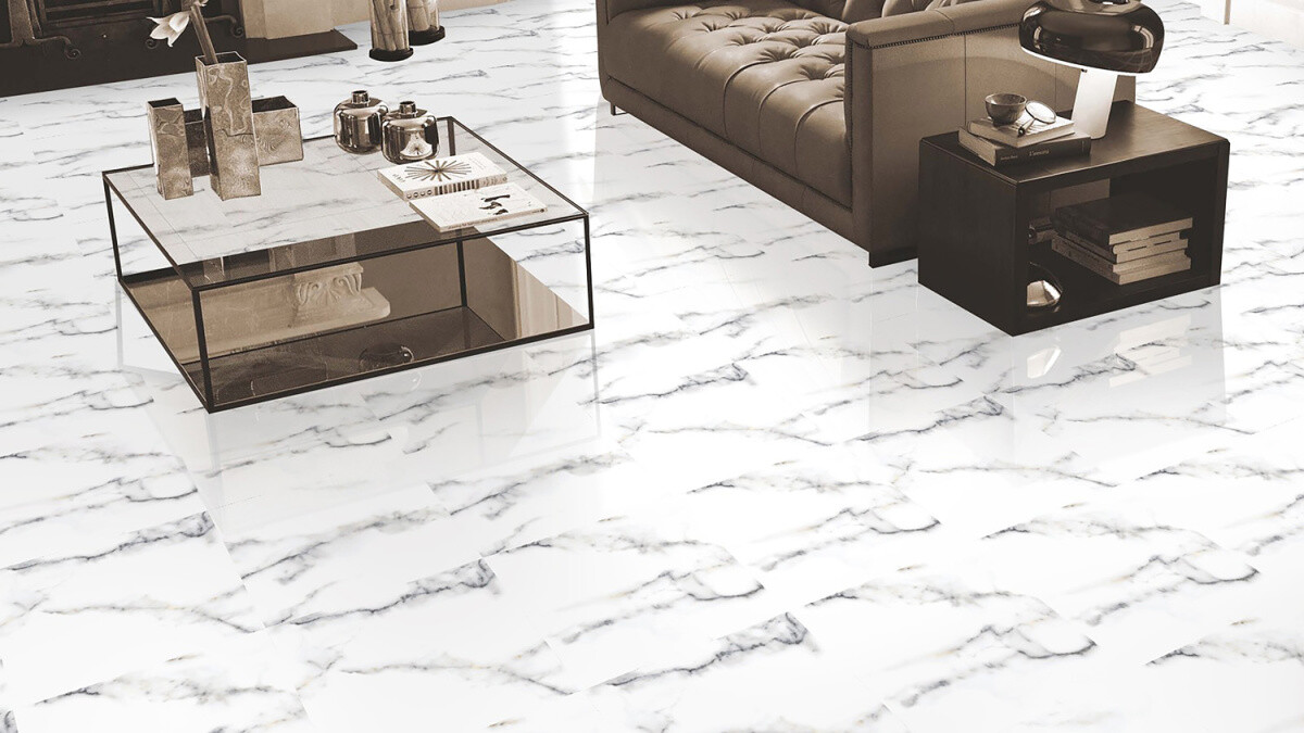 Керамогранит Azario Afion White 60x60 Glossy P101082160G