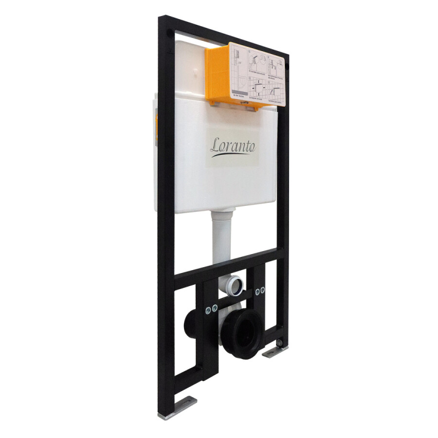 Инсталляция Loranto Prestige с подвесным унитазом Uno 4551+AZ-2380
