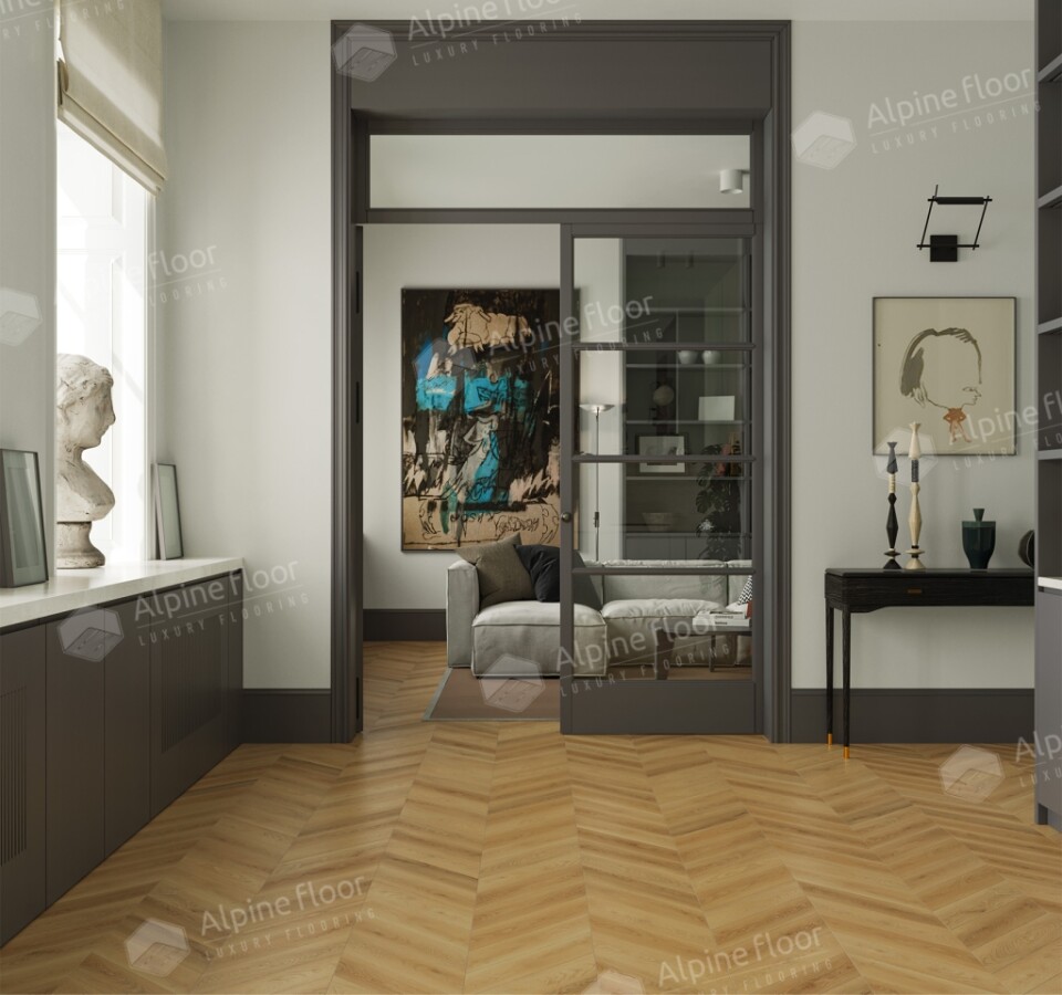 Ламинат Alpine Floor Chevron Art LF109-05, 550*112*12mm