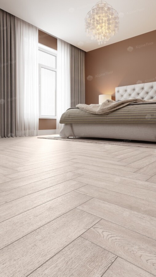 Alpine Floor Parqet LVT Кварцвиниловая плитка Голубой Лес ECO 16-9 590 х 118 х 2.5 mm