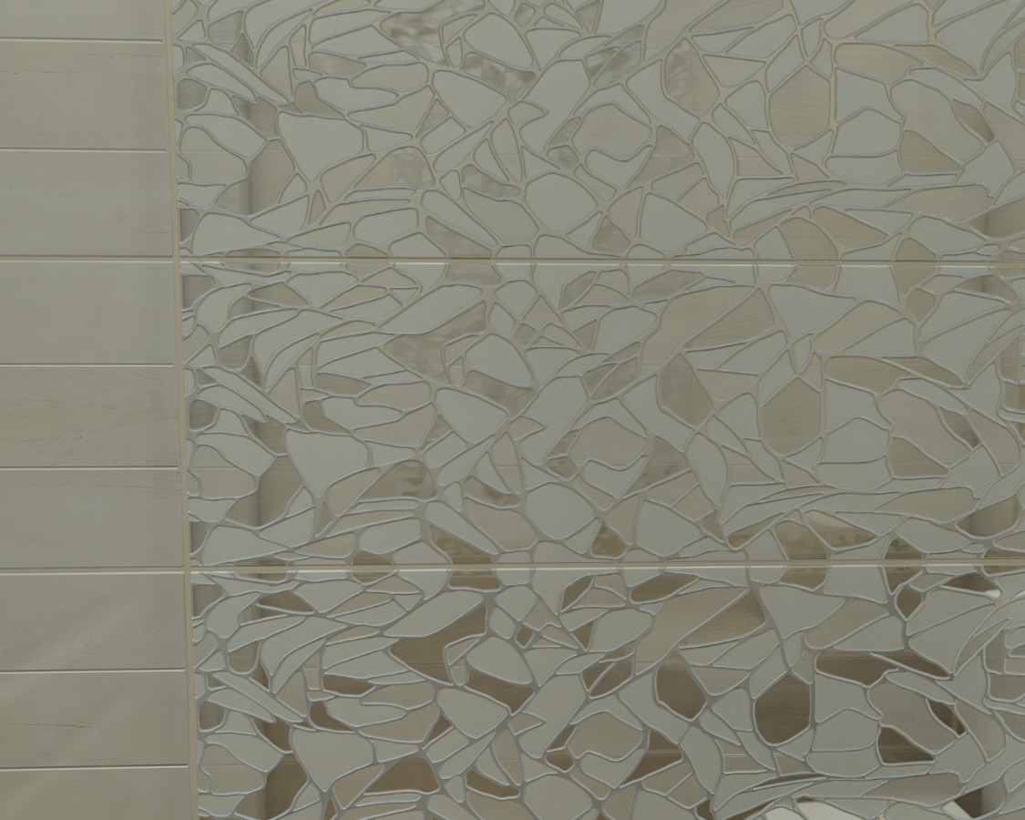 AltaCera Felicity Sand вставка мозаика настенная Mosaic Glossy 30x30 см
