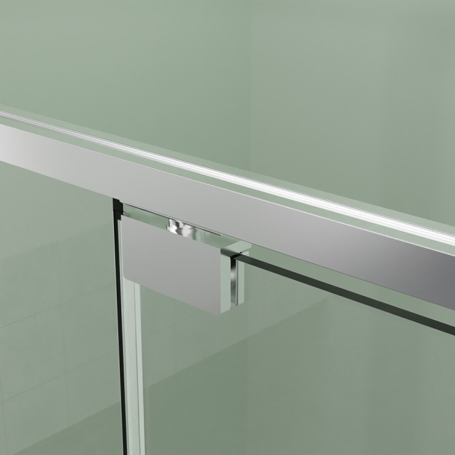 Душевое ограждение Azario Male 1200х900х1950 прозрачное стекло 6 мм, профиль брашированное золото AZ-J50-12090-BGL-CL