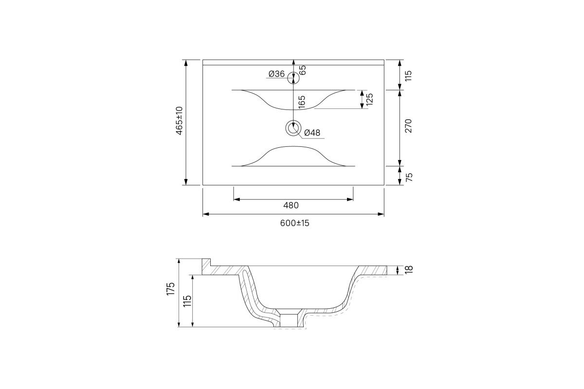 Iddis Oxford 60 тумба с раковиной OXF60W0i95K напольная