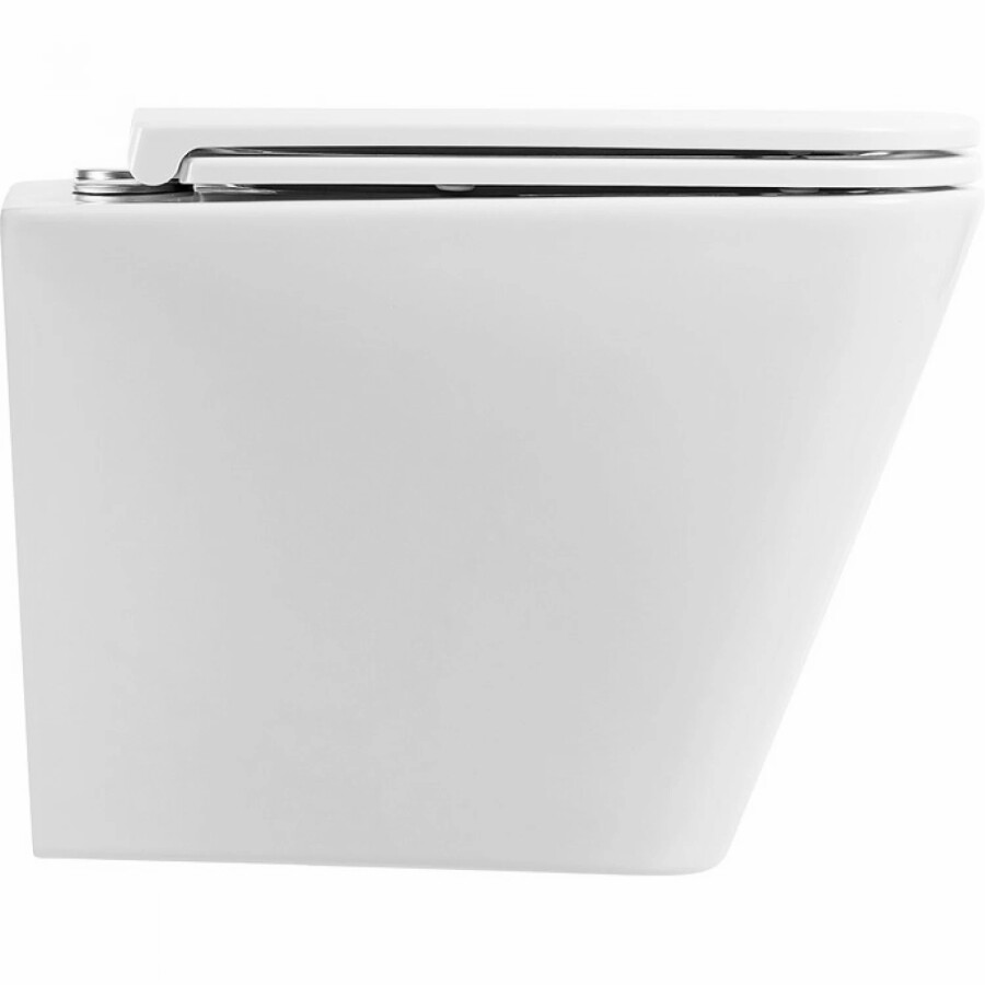 Унитаз подвесной безободковый BelBagno ARDENTE-R BB520CHR/SC