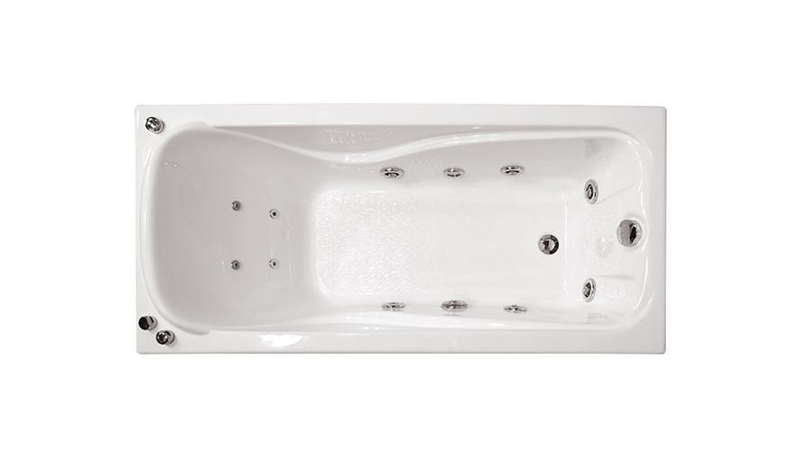 Triton Кэт 150х70 см ванна акриловая гидроаэромассажная с фронтальной панелью сифоном и каркасом