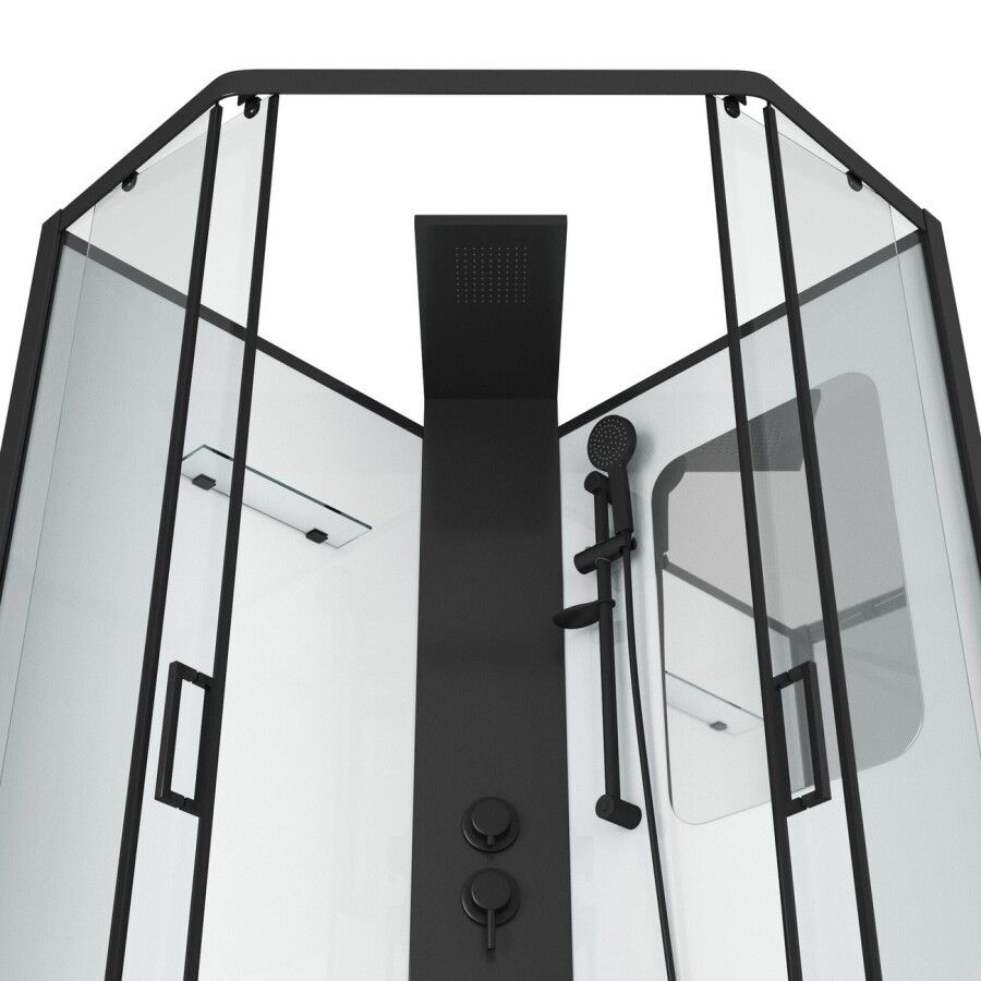 Душевая кабина Grossman Elegans GR250D (100х100х217) дверь раздвижная,5 мест