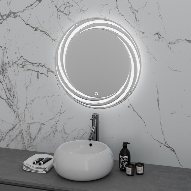 Зеркало Grossman ARMA D800 (800*800*45) LED с сенсорным выключателем 158080