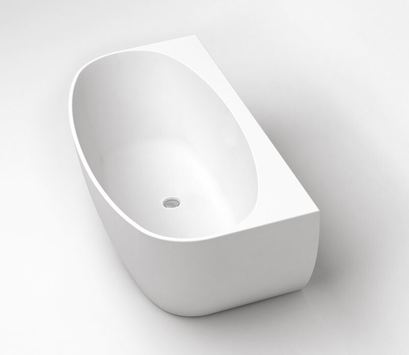 BelBagno ванна пристенная овальная 150х80 BB83-1500-W0
