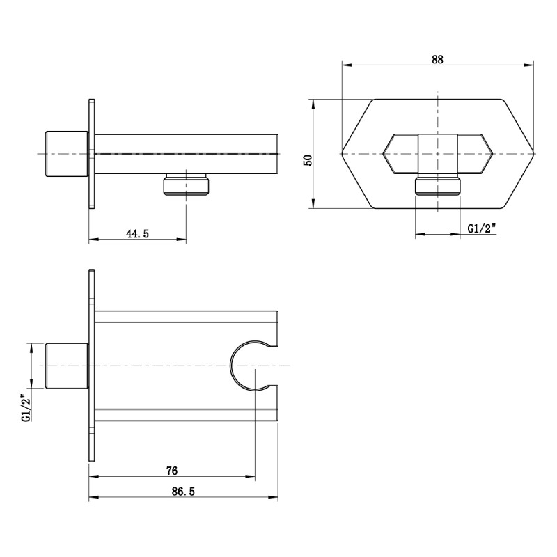 Lemark подключение для душевого шланга LM3985C