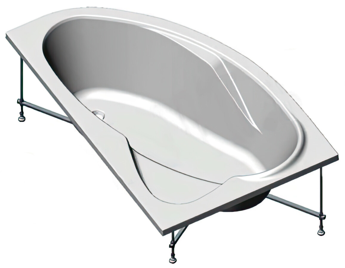 Каркас для акриловой ванны VentoSpa Nika 170x115 R правый, без крепления NIKA каркас 170 R