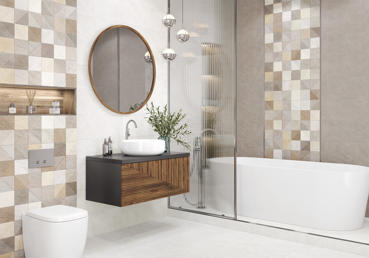 Delacora Safari Керамическая плитка настенная 246 x 740 x 9.5 WT15SFR05R