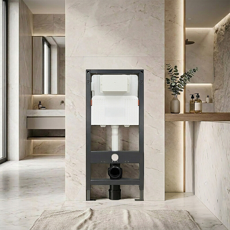 Инсталляция для подвесного унитаза без кнопки смыва 500х165х1125 Azario IN-500G