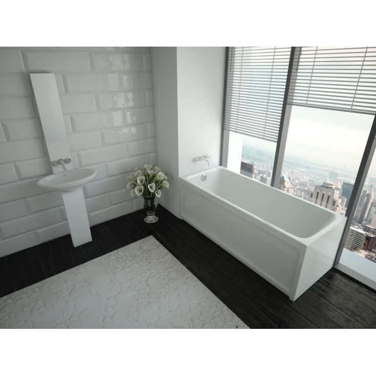Ванна акриловая AZARIO BELLA прямоугольная 180*70 см AV.0023180