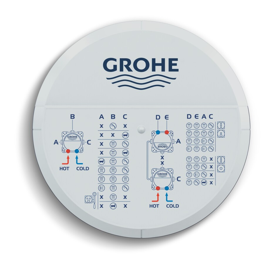 GROHE Rapido SmartBox Встраиваемая часть универсальная 35600000