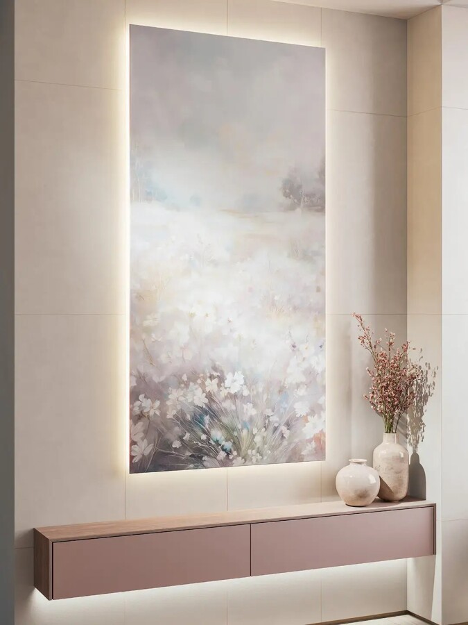 Керамический гранит Ковер Kerama Marazzi Прованс Пейзаж матовый обрезной 119,5x238,5x0,9 KMD3STA138GR