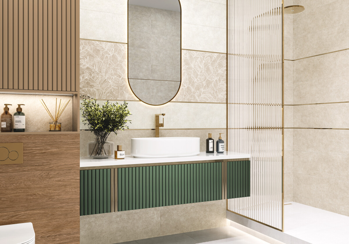 Alma Ceramica Garden Керамическая плитка настенная 300 x 900 x 8.5 TWU3090GAR14R