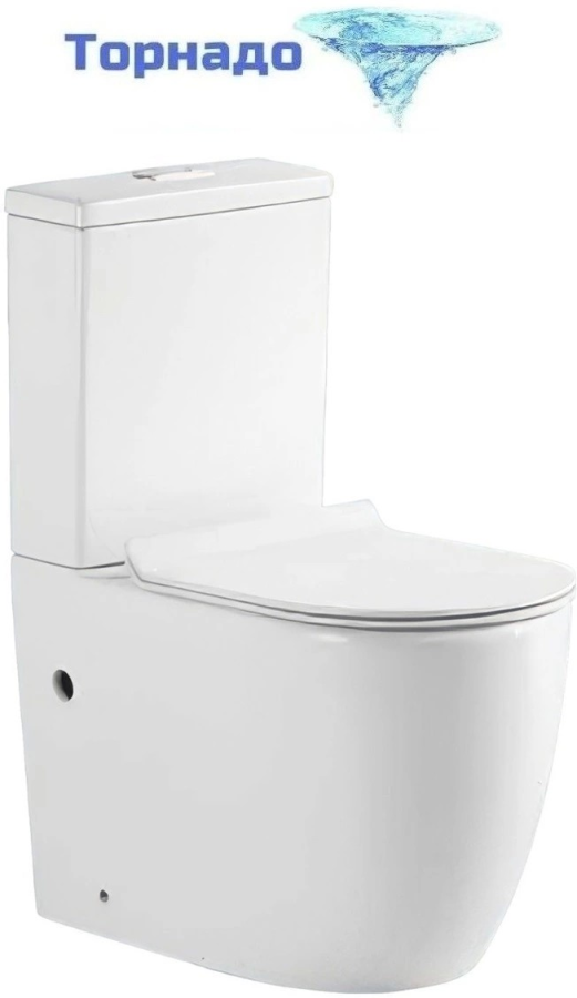 Sole Porto Turbo унитаз-компакт с крышкой Soft-close Безободковый УТ000105738