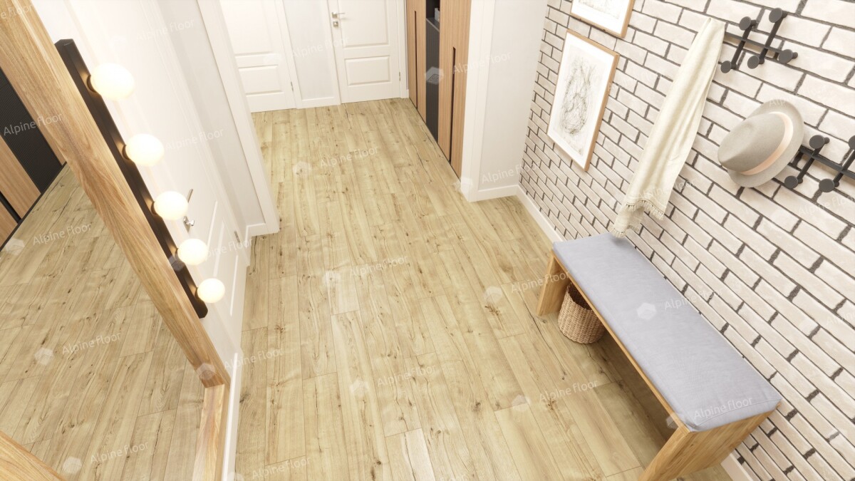 Ламинат Alpine Floor Aqua Life LF103-06 Дуб Эмпуриабрава, 1285x192x8мм