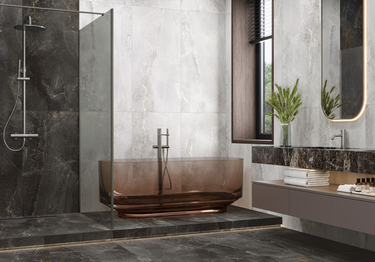 Delacora Infinity Dark Керамогранит 600 x 1200 x 9.5 D120254L