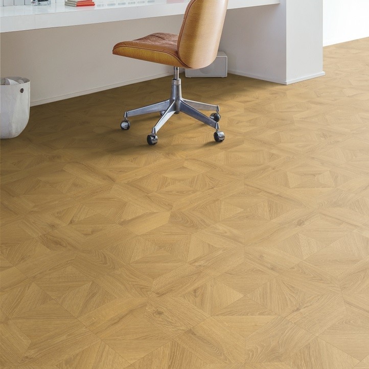 Ламинат напольный Quick-Step Impressiv Patterns 32 класс Дуб природный бежевый брашированный IPA4143