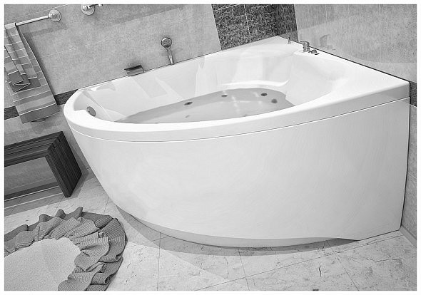 Aquanet Bali 150*150 ванна акриловая угловая