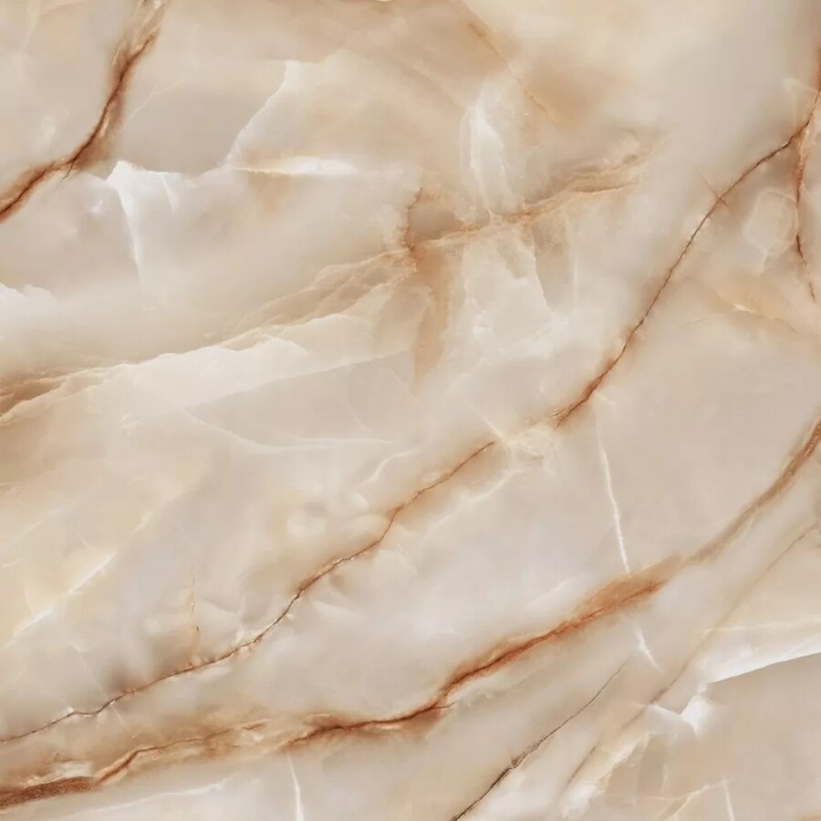 Керамогранит 6060ORO11P LCM Onyx Royal Latte Полированный 600 x 600 x 8 мм.