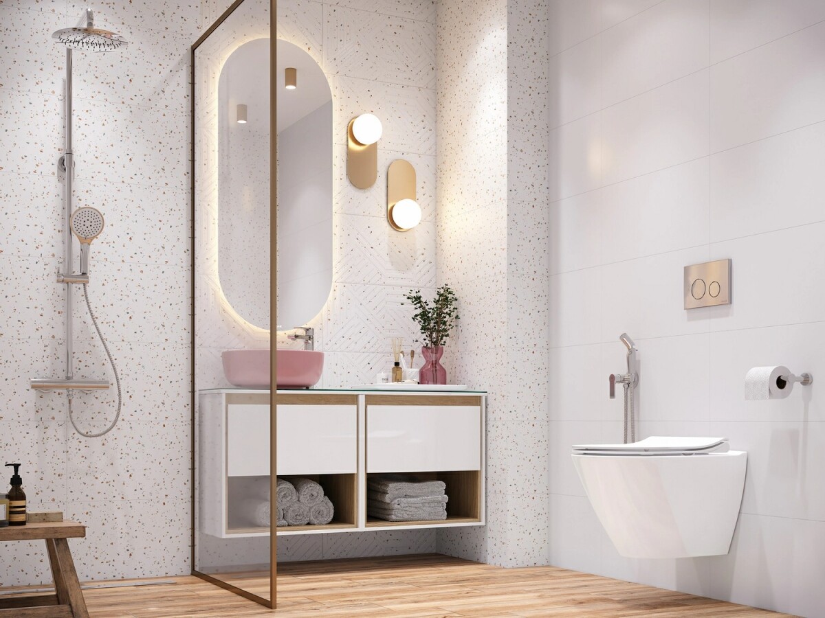 Плитка Cersanit Sweet белый рельеф 29,8x59,8 A17569