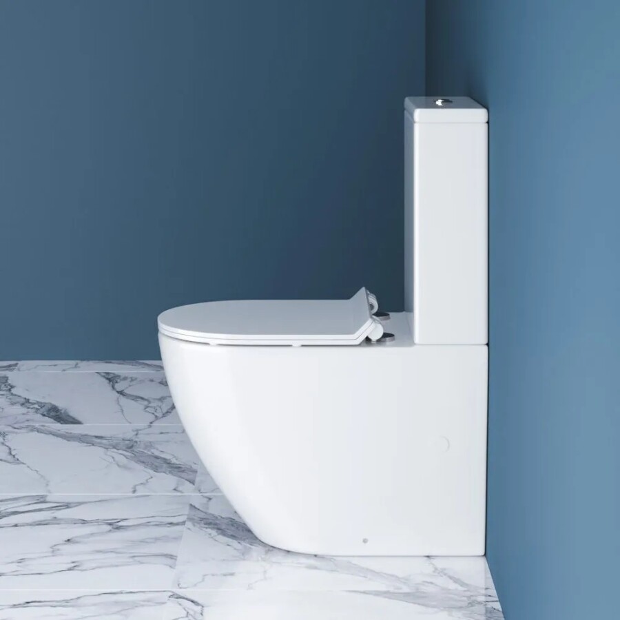 Унитаз-компакт безободковый BelBagno SFERA-R BB2141CPR/SC BB2141T