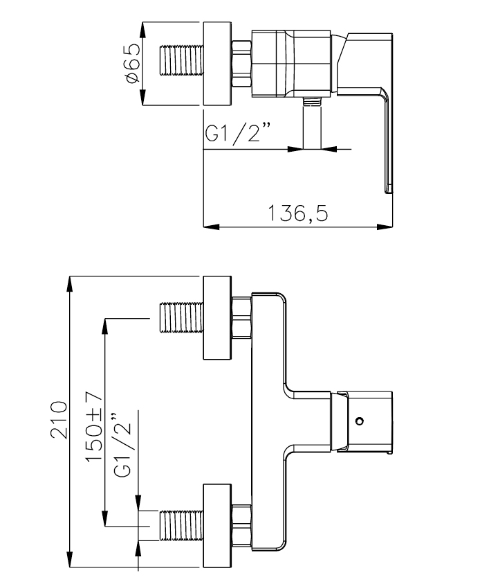 Azario набор смесителей для ванны AZ-15940501+AZ-15940601+AZ-15752010