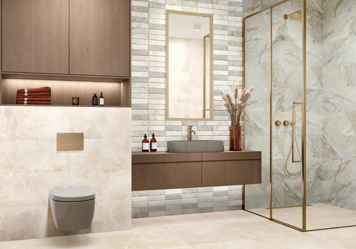 New Trend Арти Брик / Arty Brick Керамическая плитка настенная 300 x 600 x 9 WT36ARY55