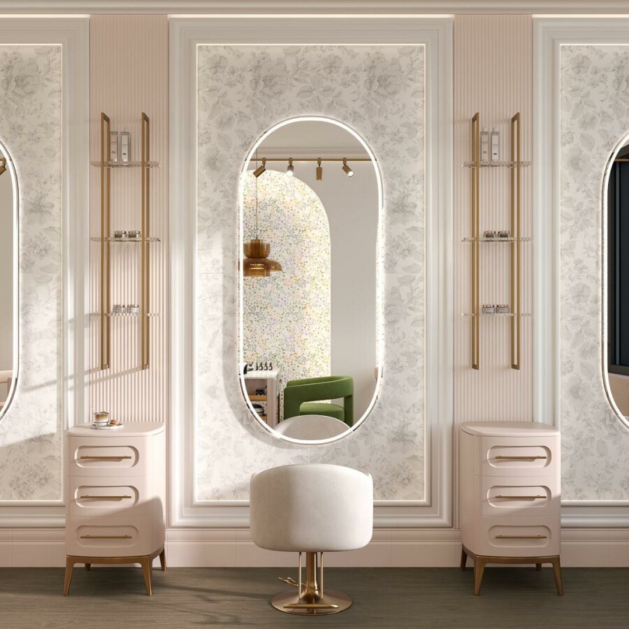 Керамическая плитка Бордюр Багет Kerama Marazzi Прованс Гране Белый матовый обрезной 40x7,3x2,7 KMB2BLF001BR