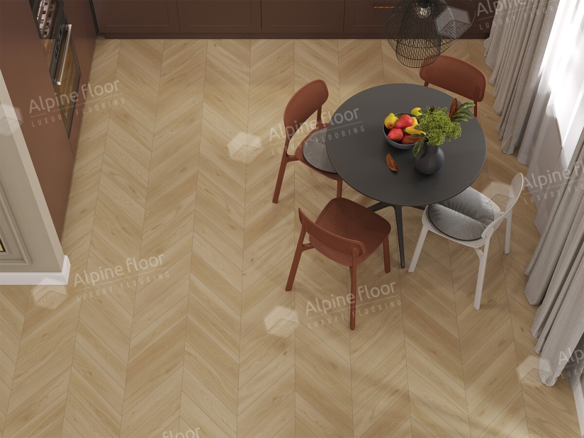 Ламинат Alpine Floor Chevron Art LF109-01, 550*112*12mm