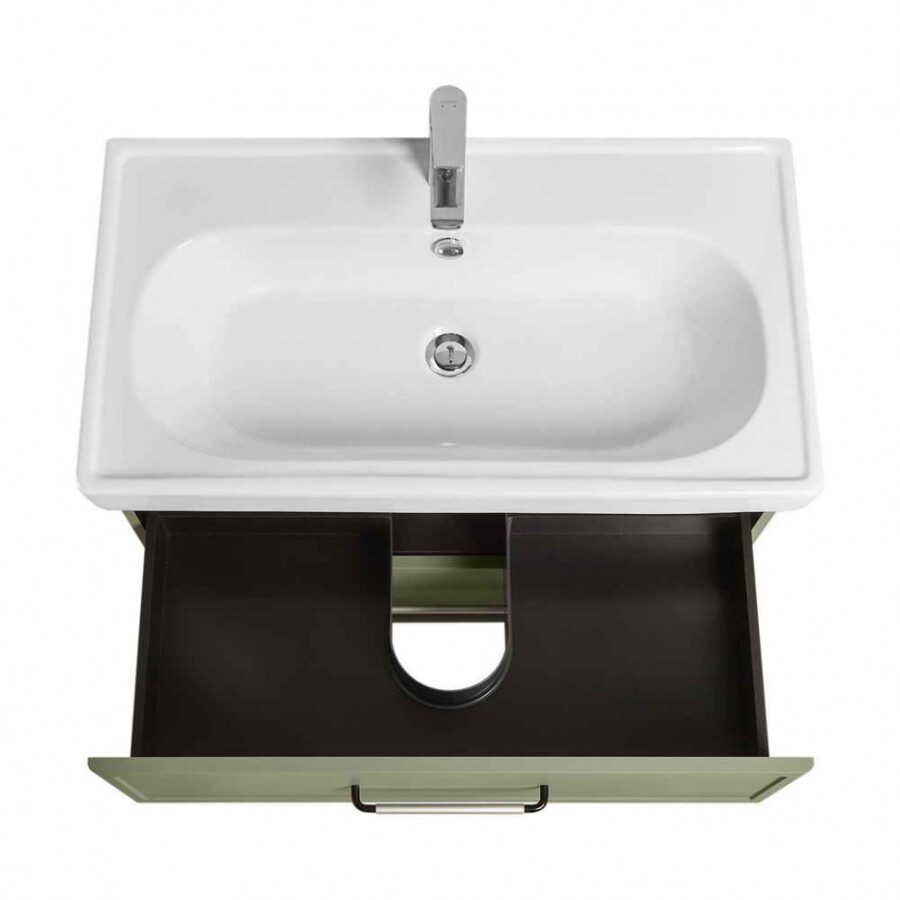 Тумба под раковину AQUATON Нео-Классика 65 2 ящика, кипарис 1A290101NC5E0