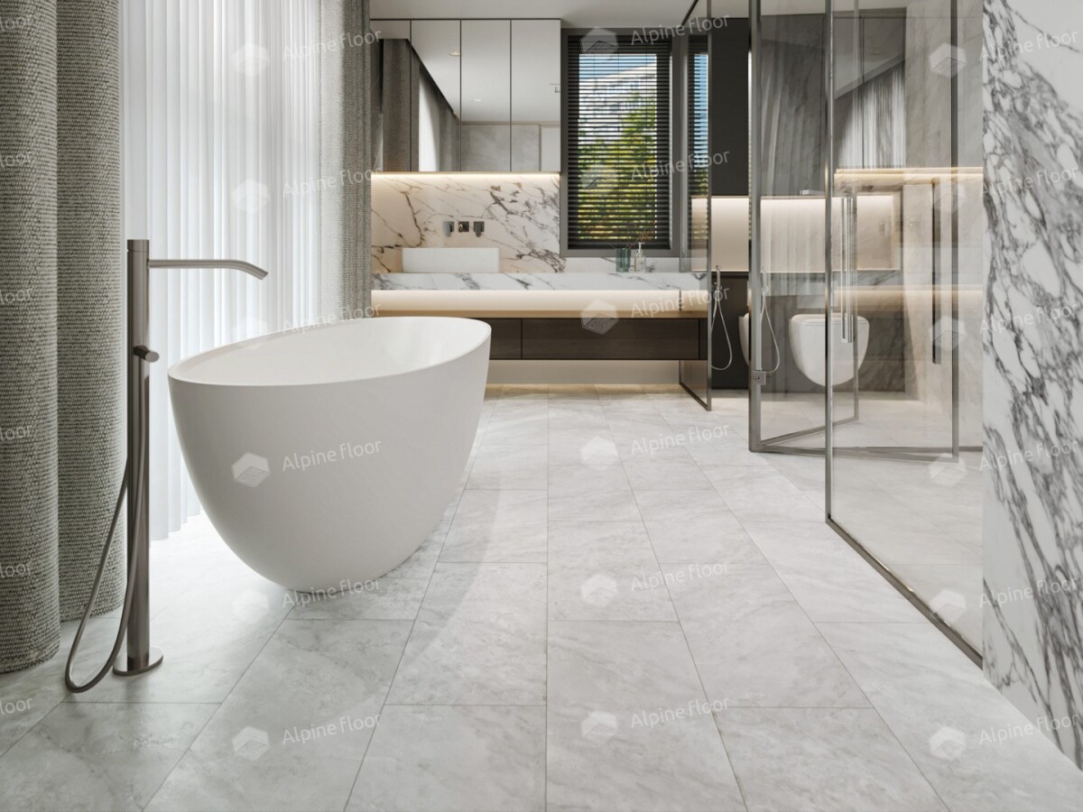 Alpine Floor Light Stone Кварцвиниловая плитка LVT Чили ECO 15-5 608 х 303 х 2.5 mm