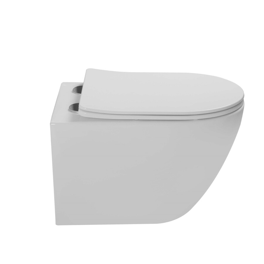 Унитаз подвесной Tornado Globo VT1-14ST, цвет белый, ультратонкое soft-close сиденье