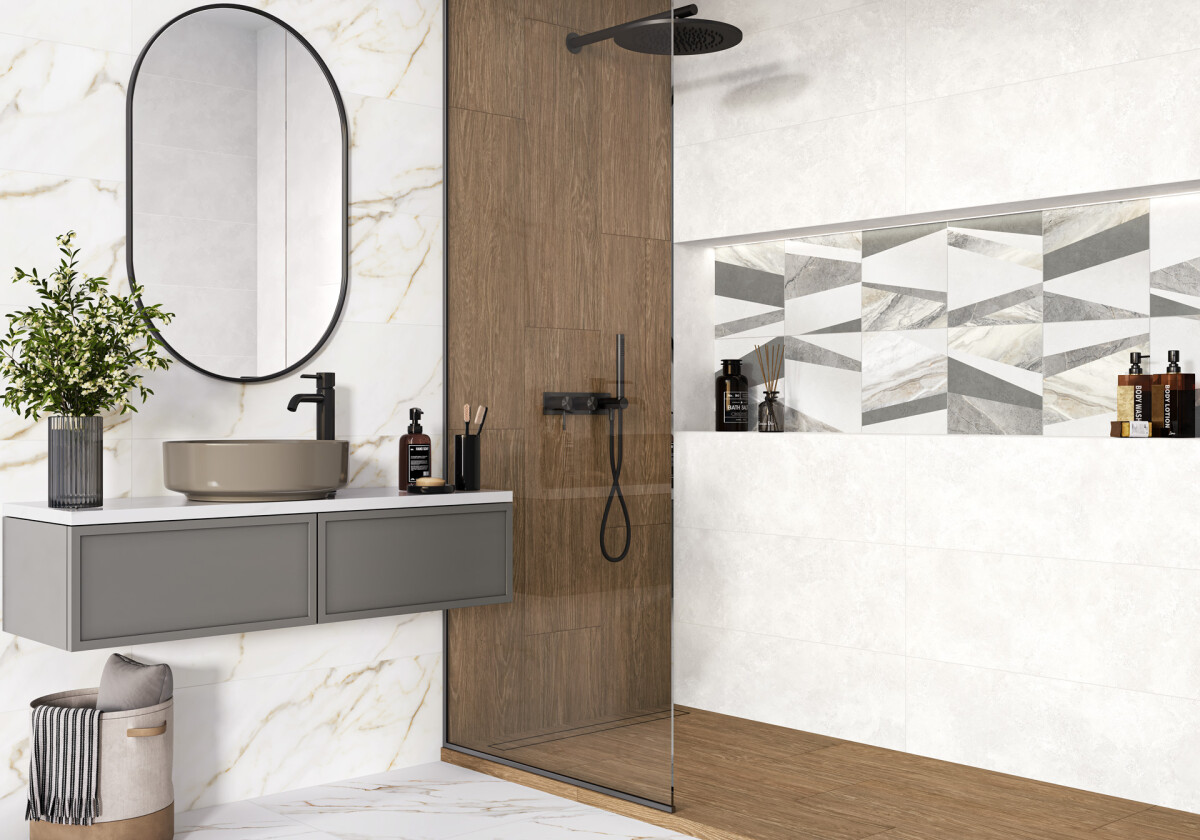 Alma Ceramica Антурин / Anturin Керамическая плитка настенная 300 x 900 x 8.5 TWU3090ATU04R