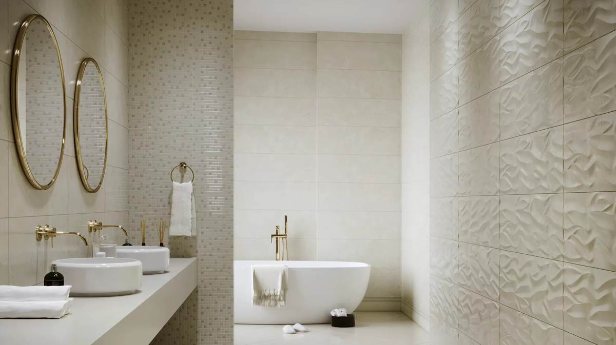 Плитка настенная 603 Eurotile Marbelia Бордюр 3х29,5