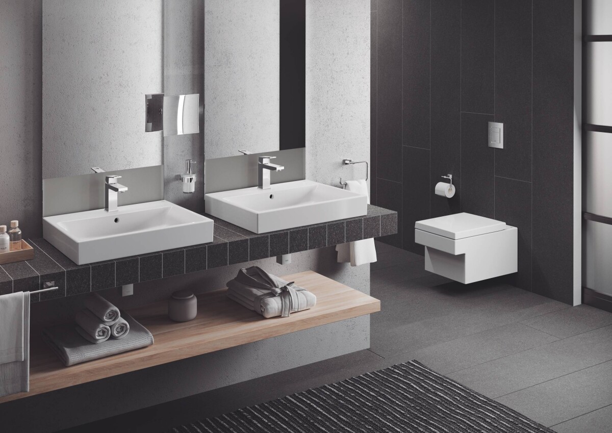 Grohe Cube Ceramic 3947700H раковина накладная 60 см альпин-белый