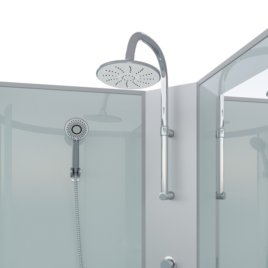 Niagara Classic NG 3502-14BKT Душевая кабина 100x100 Без крыши с тропическим душем 35021434BKT