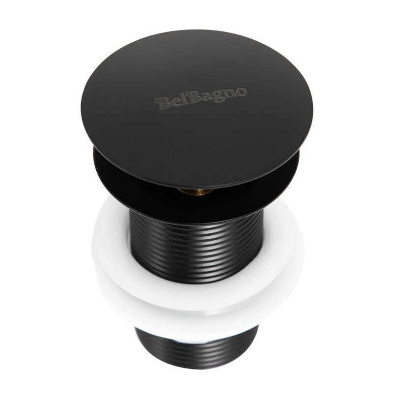BelBagno донный клапан без перелива BB-SC-NERO