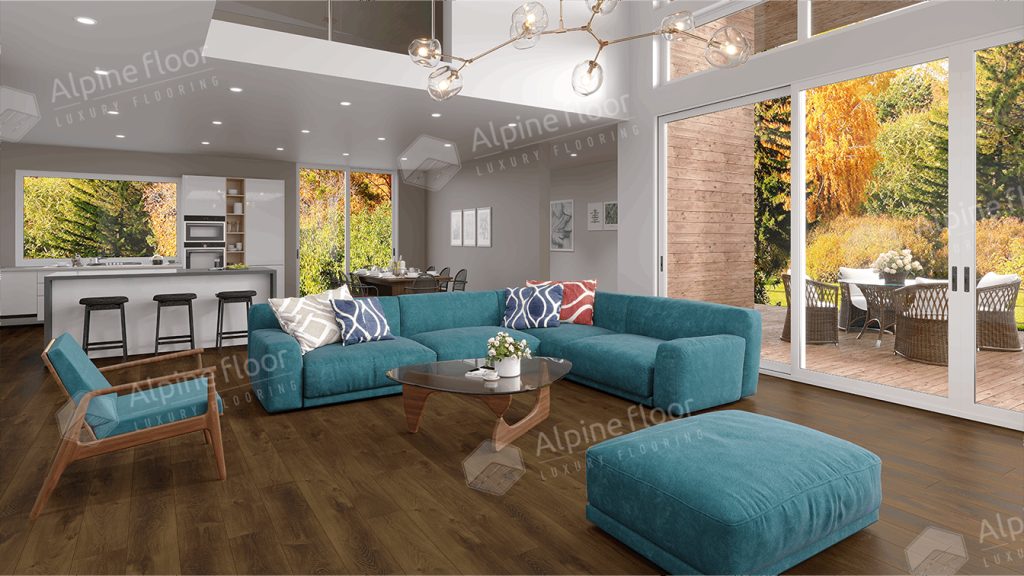 Alpine Floor Liberty Loose Lay Кварцвиниловая плитка LVT Дуб Натуральный Изысканный ЕСО 23-4 1227 х 187 x 5 mm
