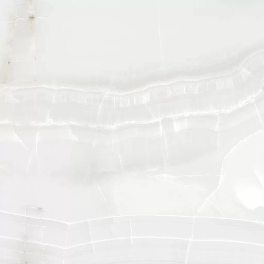Керамогранит 6060SWX00P LCM Snow Onyx Полированный 600 x 600 x 8 мм.