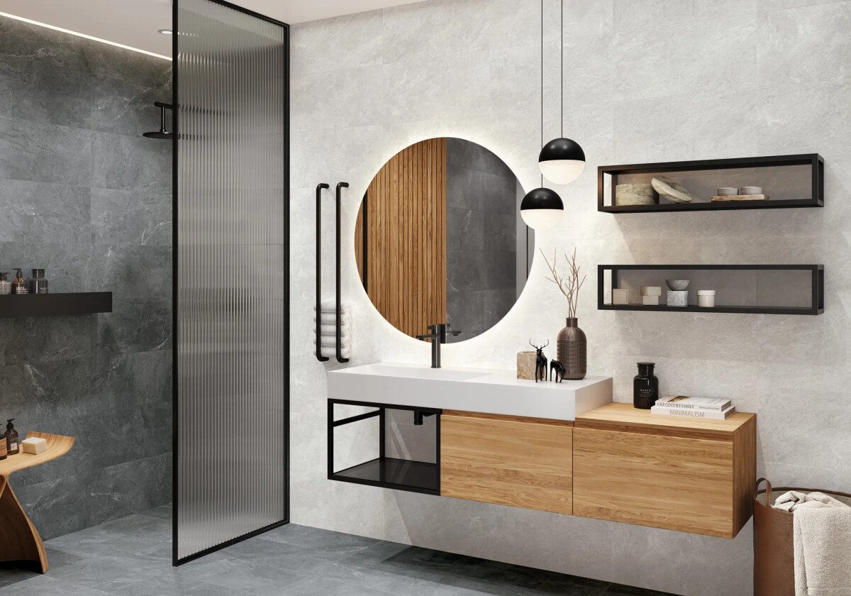 Керамогранит Artkera Group GP36SKL15 Skala Gray матовый 300 x 600 x 8 мм.