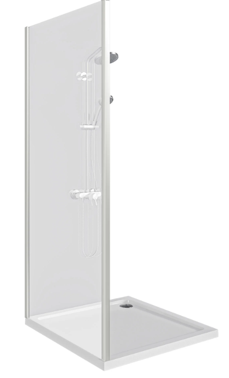 BAS Cube SP-100-C-CH Боковая панель 1000х1900 Хром КУ00010