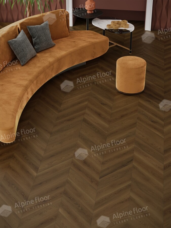 Ламинат Alpine Floor Chevron Art LF109-09 550*112*12mm