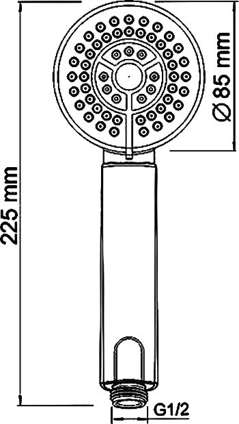 WasserKRAFT Donau 5301 смеситель для ванны хром